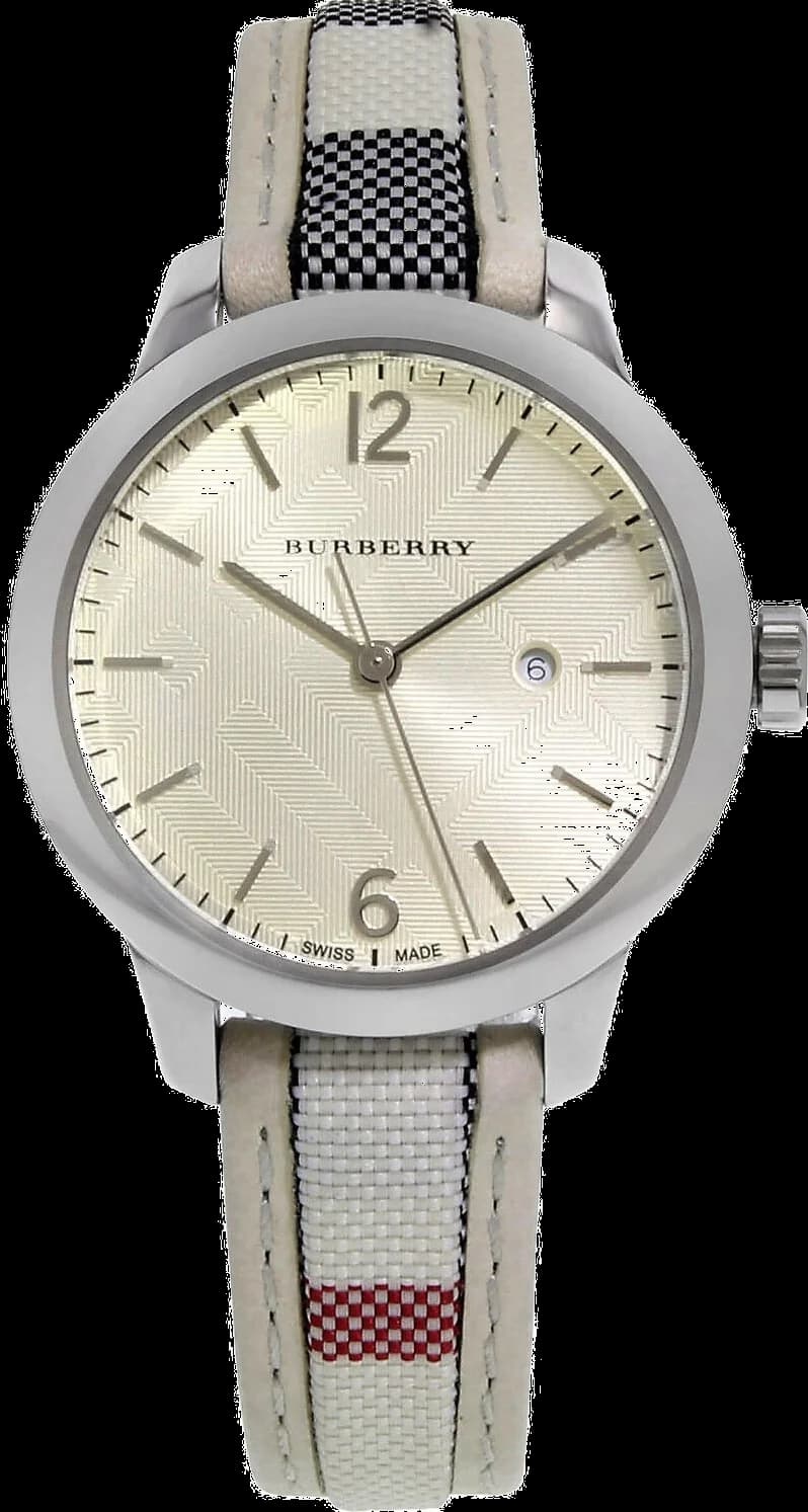 Montre Femme Burberry BU10113 Classic Round Bracelet Cuir