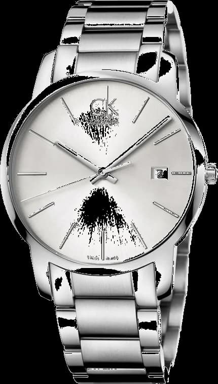 Montre Calvin Klein K2G2G146 en acier inoxydable brossé et poli