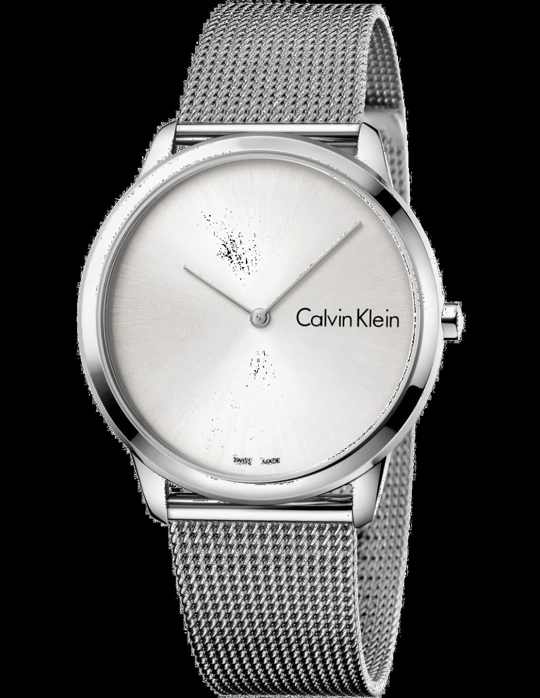 Montre Calvin Klein K3M211Y6 Argent en Maille Milanaise
