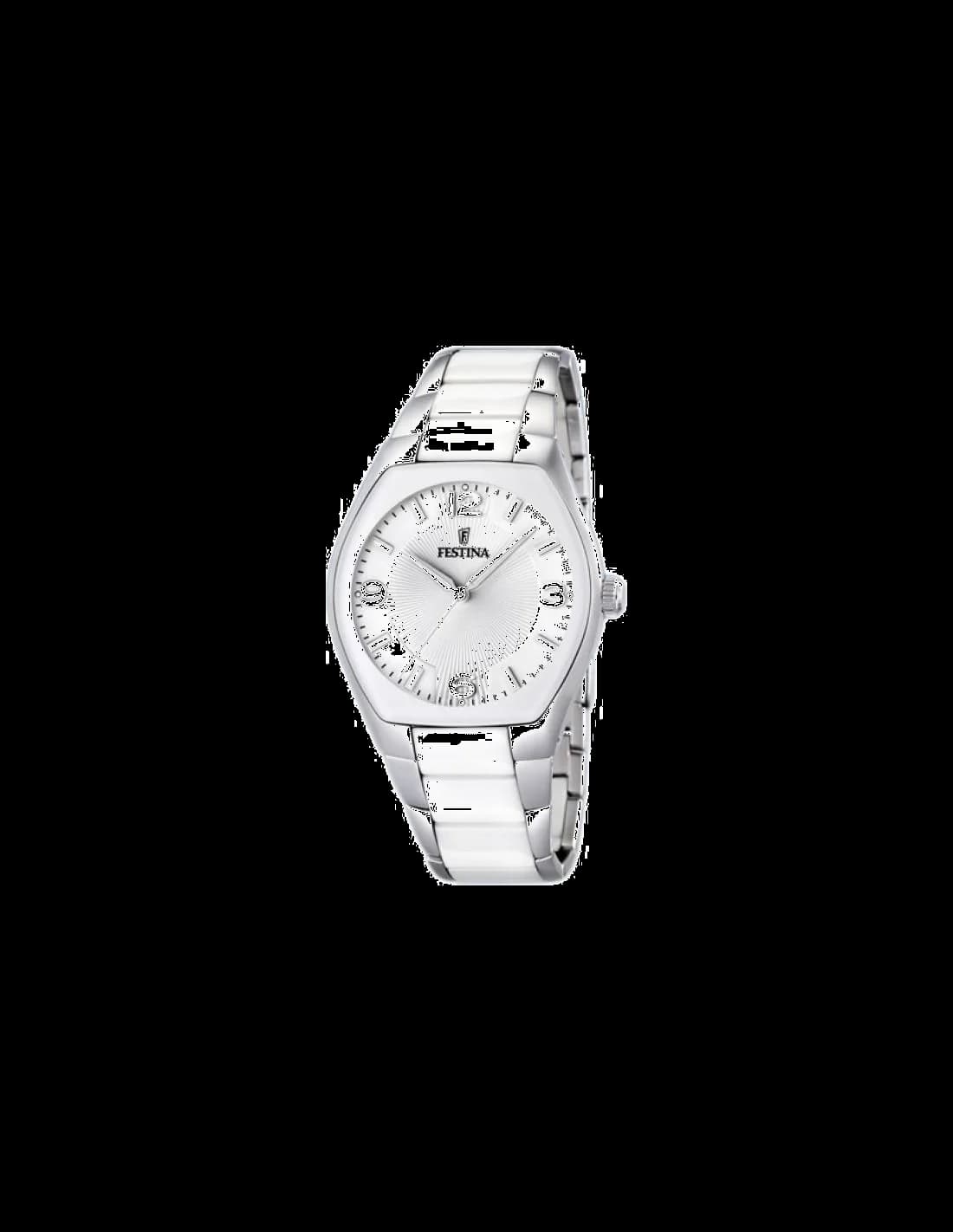 Montre Homme Festina Ceramic F16532/1 Bracelet blanc
