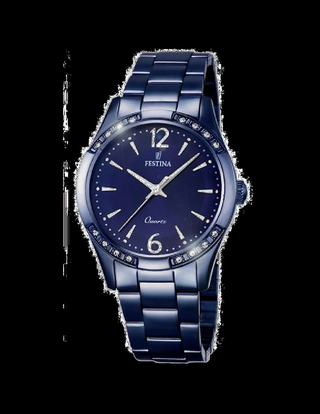 Montre Festina F16915/1 Cadran Bleu et Bracelet Acier