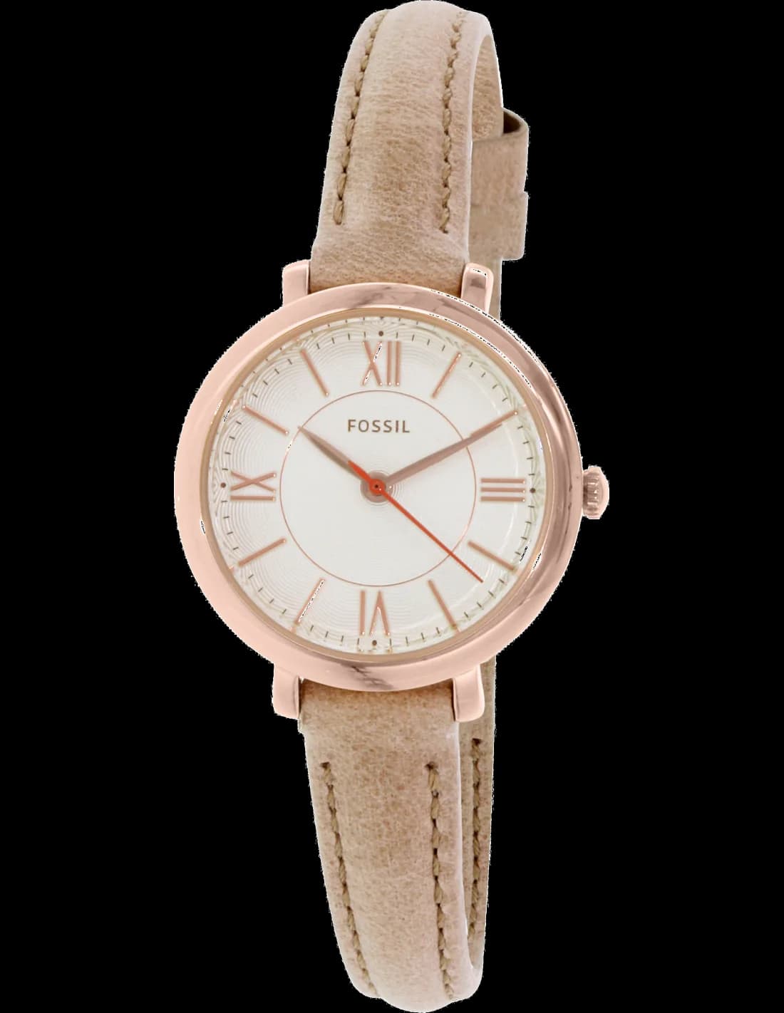 Montre Fossil ES3802 Jacqueline avec Bracelet en Cuir Beige
