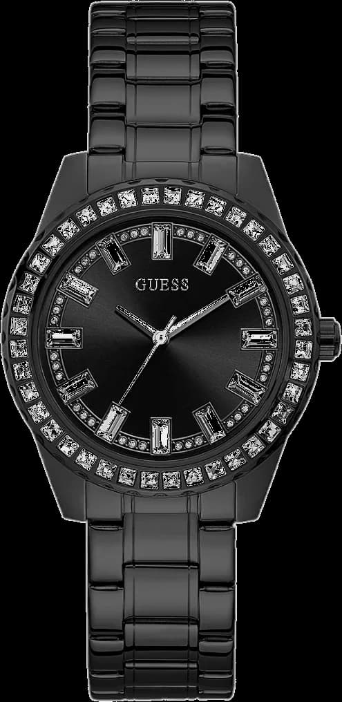 Montre Femme Guess Sparkler GW0111L4 Acier Noir et Strass
