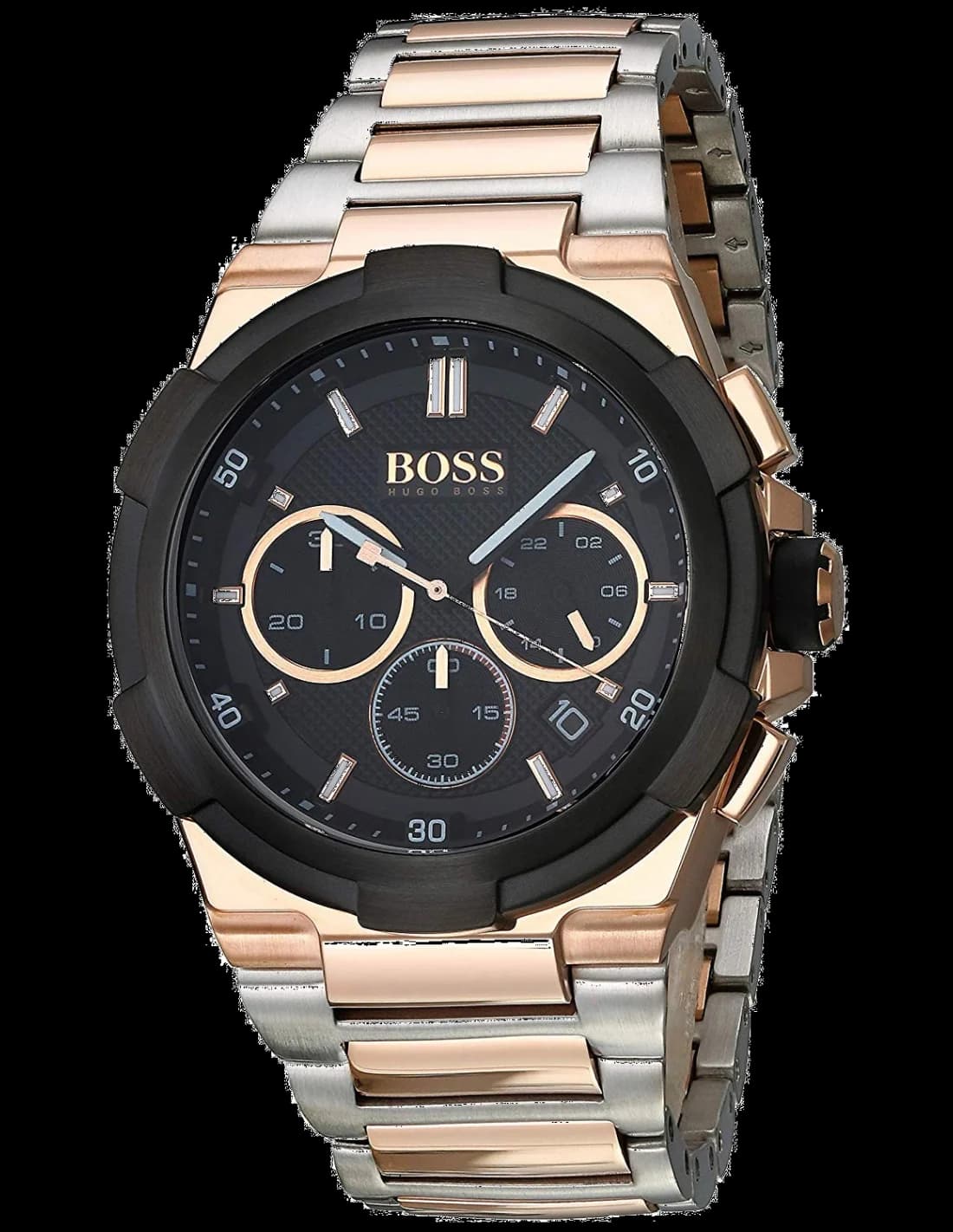 Montre Hugo Boss 1513358 Supernova Acier Bicolore 46mm