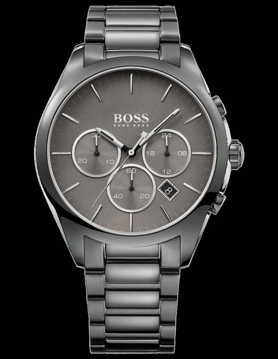Montre Hugo Boss 1513364 Onyx Chronomètre Acier Anthracite