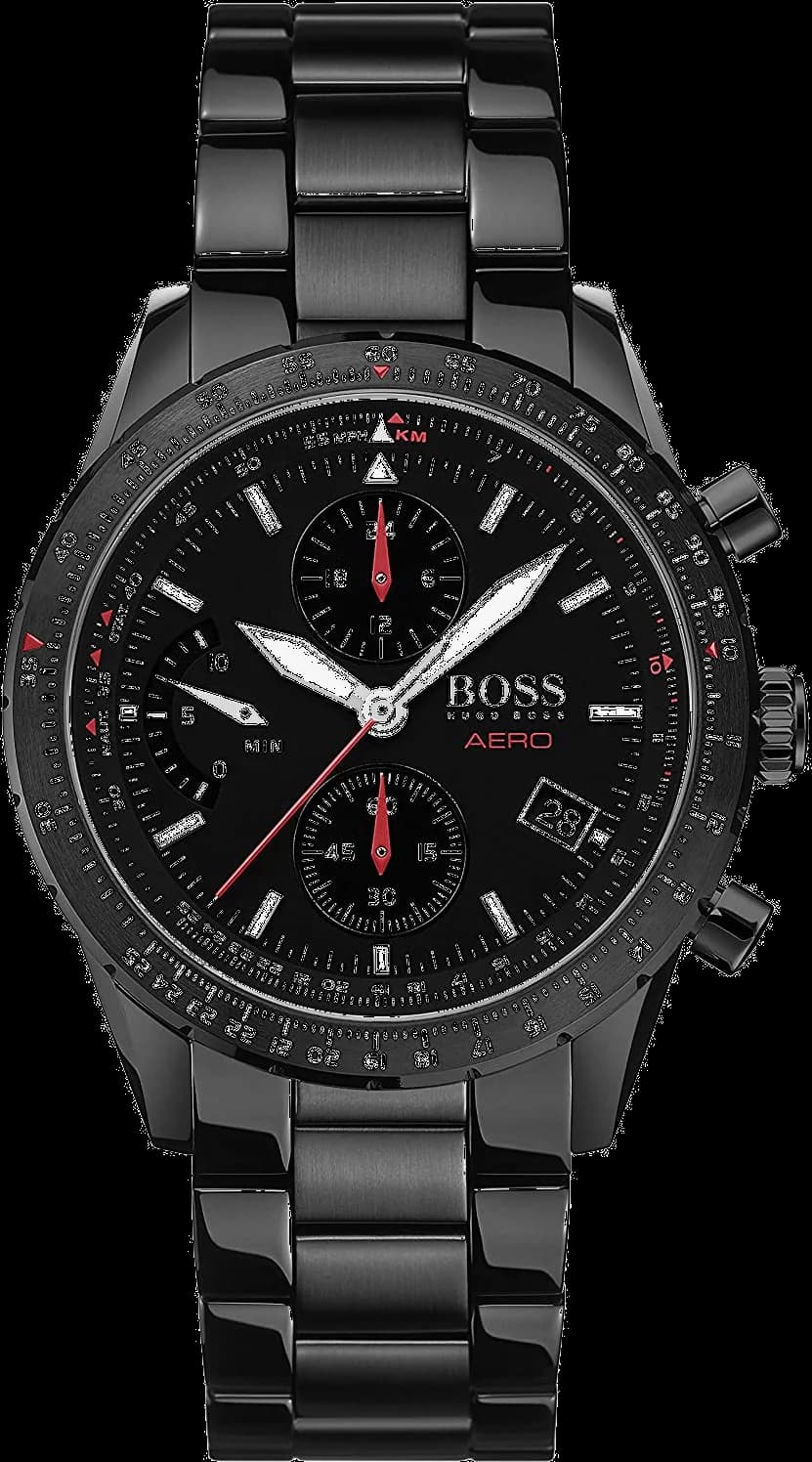 Montre Hugo Boss 1513771 Chronographe avec Bracelet Silicone Bleu