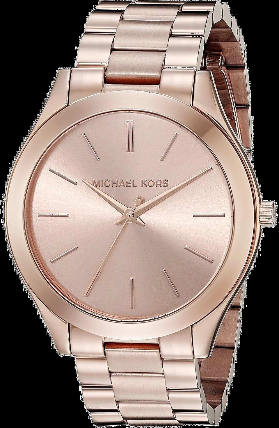 Montre Michael Kors Runway MK3197 ronde acier or rose
