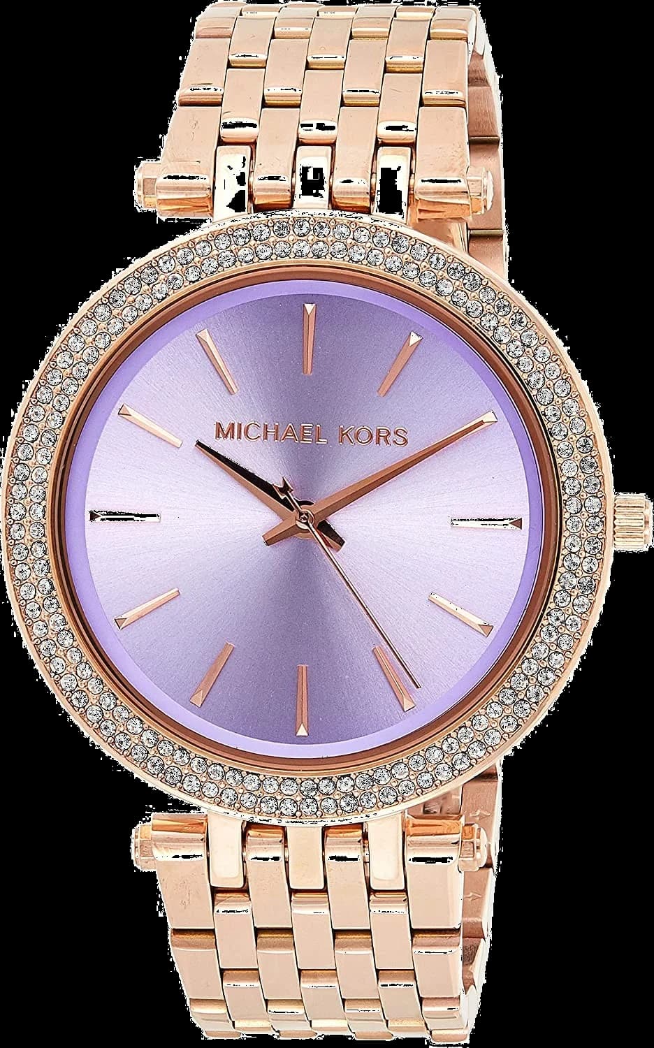 Montre Michael Kors MK3400 Or Rose et Cadran Violet