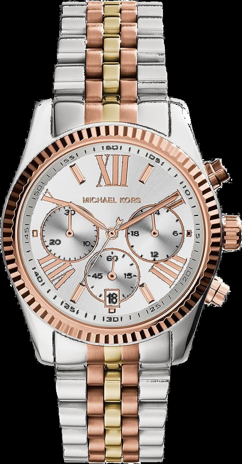 Montre Michael Kors MK5735 Bracelet Tricolore Acier 44mm