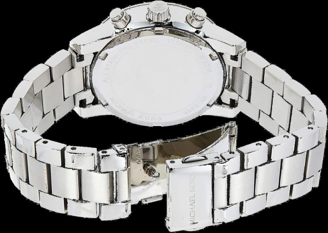 Montre Femme Michael Kors MK6428 Ritz Argentée à Maillons vue 3