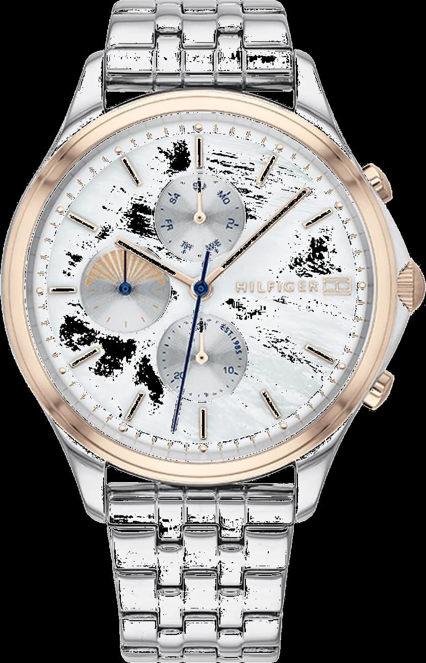 Montre Tommy Hilfiger 1782122 Whitney en acier argenté et cadran nacre