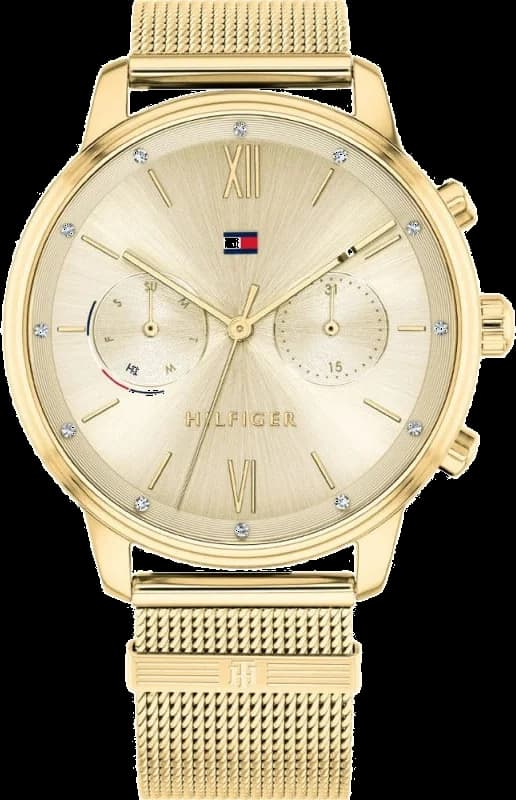 Montre Tommy Hilfiger 1782302 Blake en maille milanaise dorée