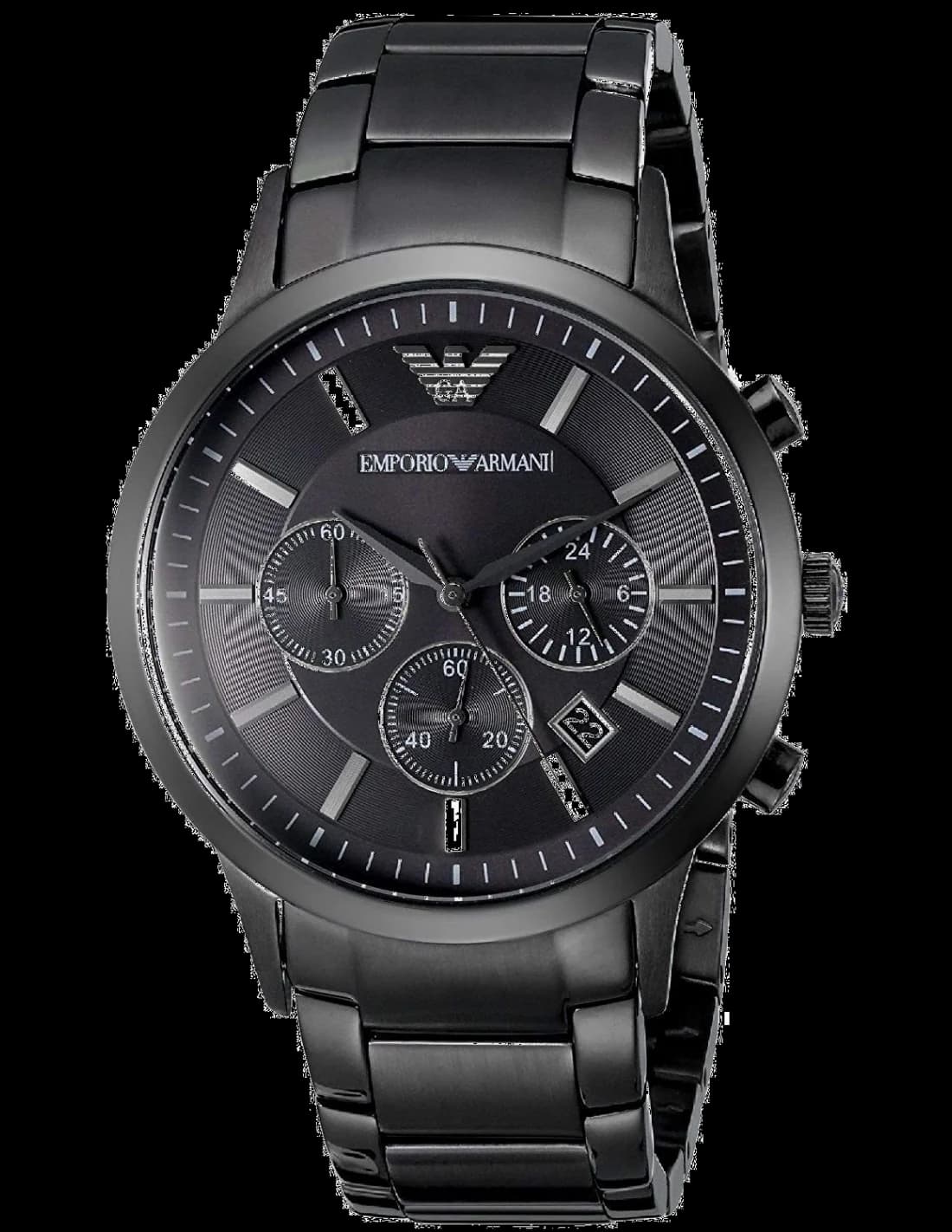 Montre Homme Emporio Armani AR2453 Bracelet et Cadran Noir