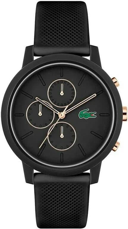 Montre Lacoste 2011247 Bracelet Silicone Noir Multifonctions