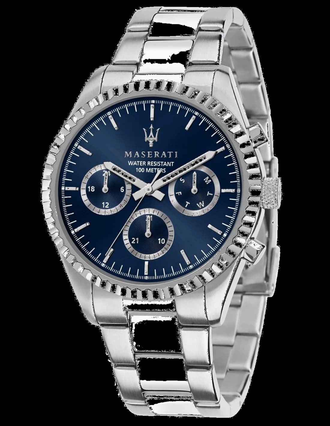 Montre Homme Maserati Competizione R8853100022 cadran bleu