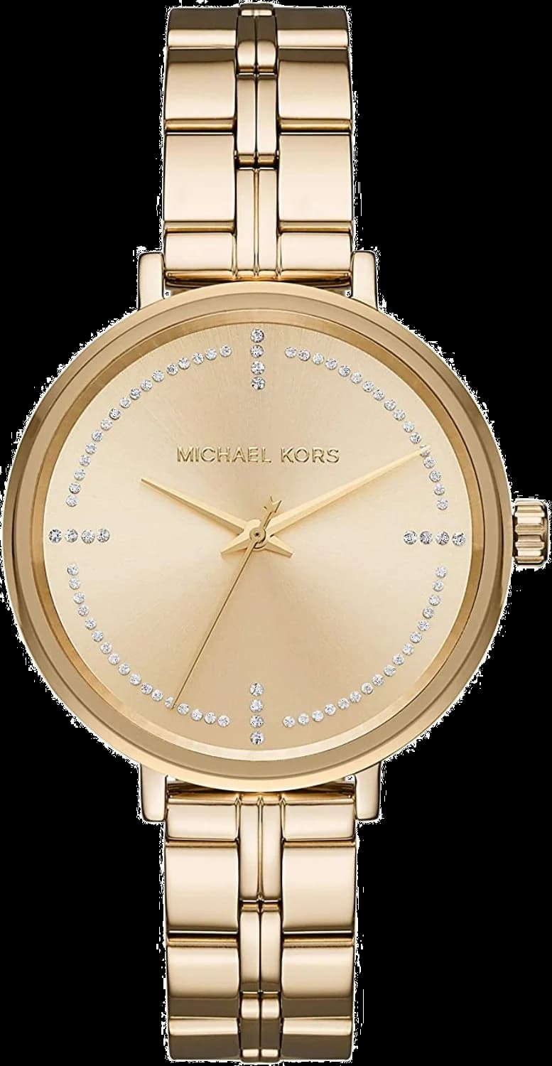 Montre Femme Michael Kors Bridgette MK3792 acier couleur or
