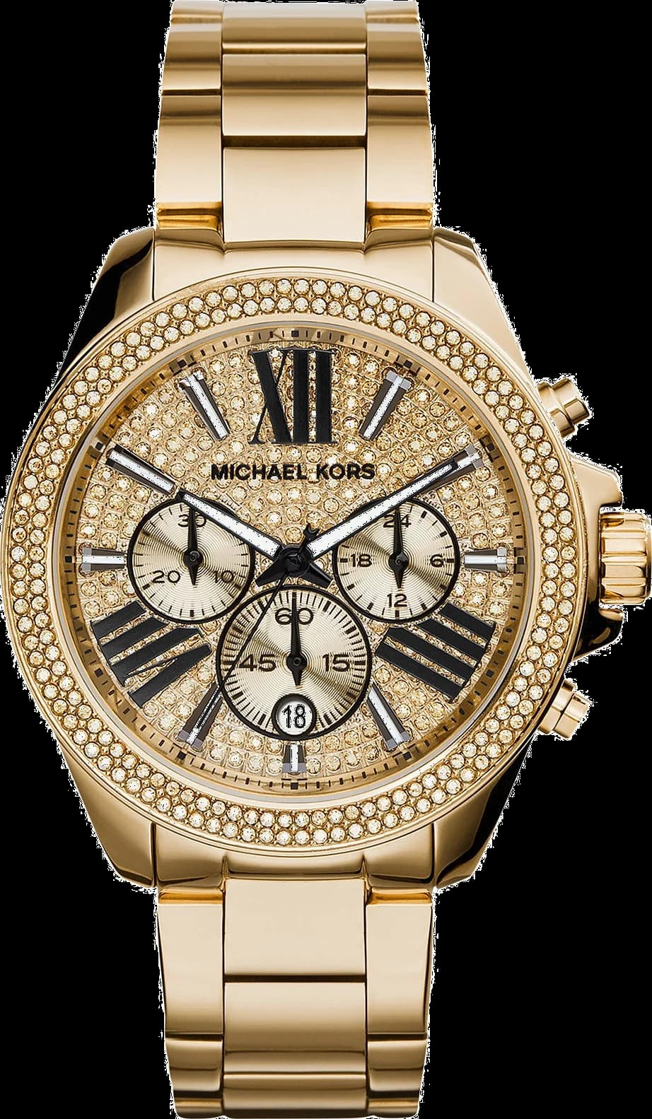 Montre Michael Kors MK6095 en acier inoxydable doré