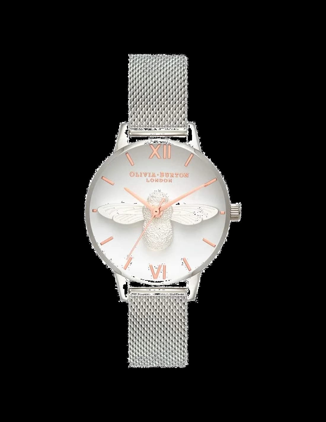 Montre Olivia Burton Abeille 3D OB16AM146 Maille milanaise